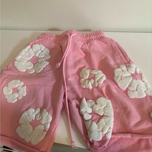 Pink Denim Tears Men Shorts